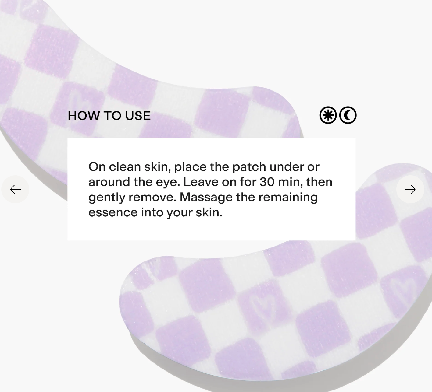 EYE CANDY No-Slip Eye Patches (one pair)
