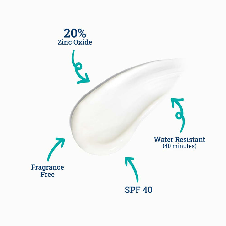 Sensitive SPF 40 non tinted