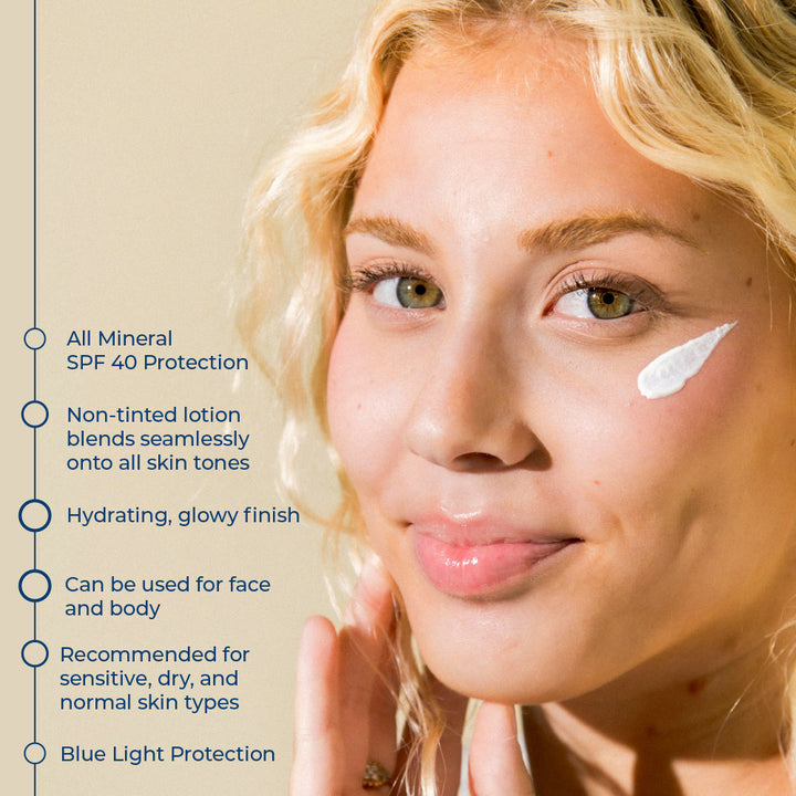 Sensitive SPF 40 non tinted