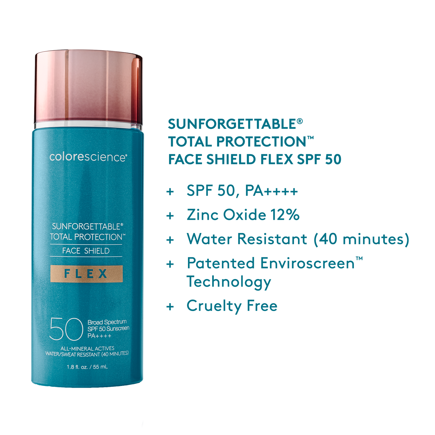 Sunforgettable® Total Protection®Face Shield Flex SPF 50