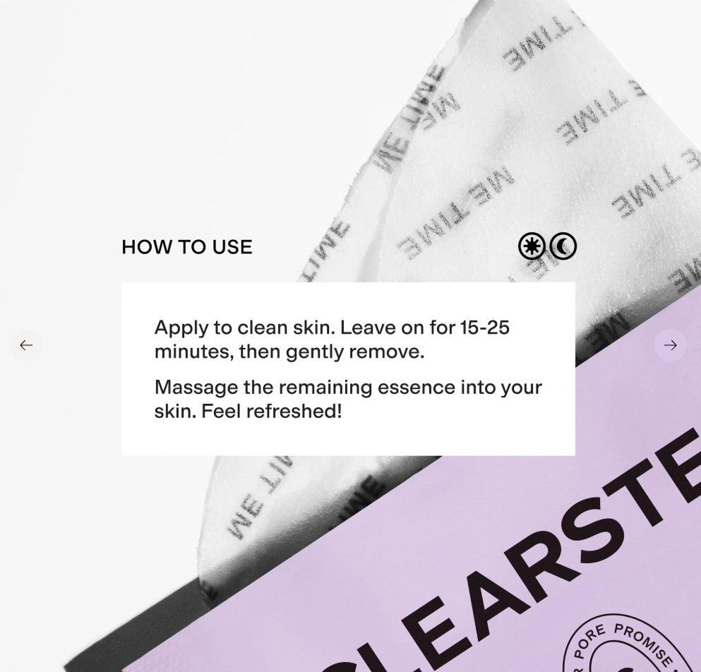 GLASS EFFECT Face + Neck Sheet Mask